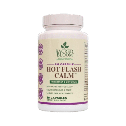 PM Capsule - Hot Flash Calm by Sacred Bloom 60 Capsules Dietary Supplement